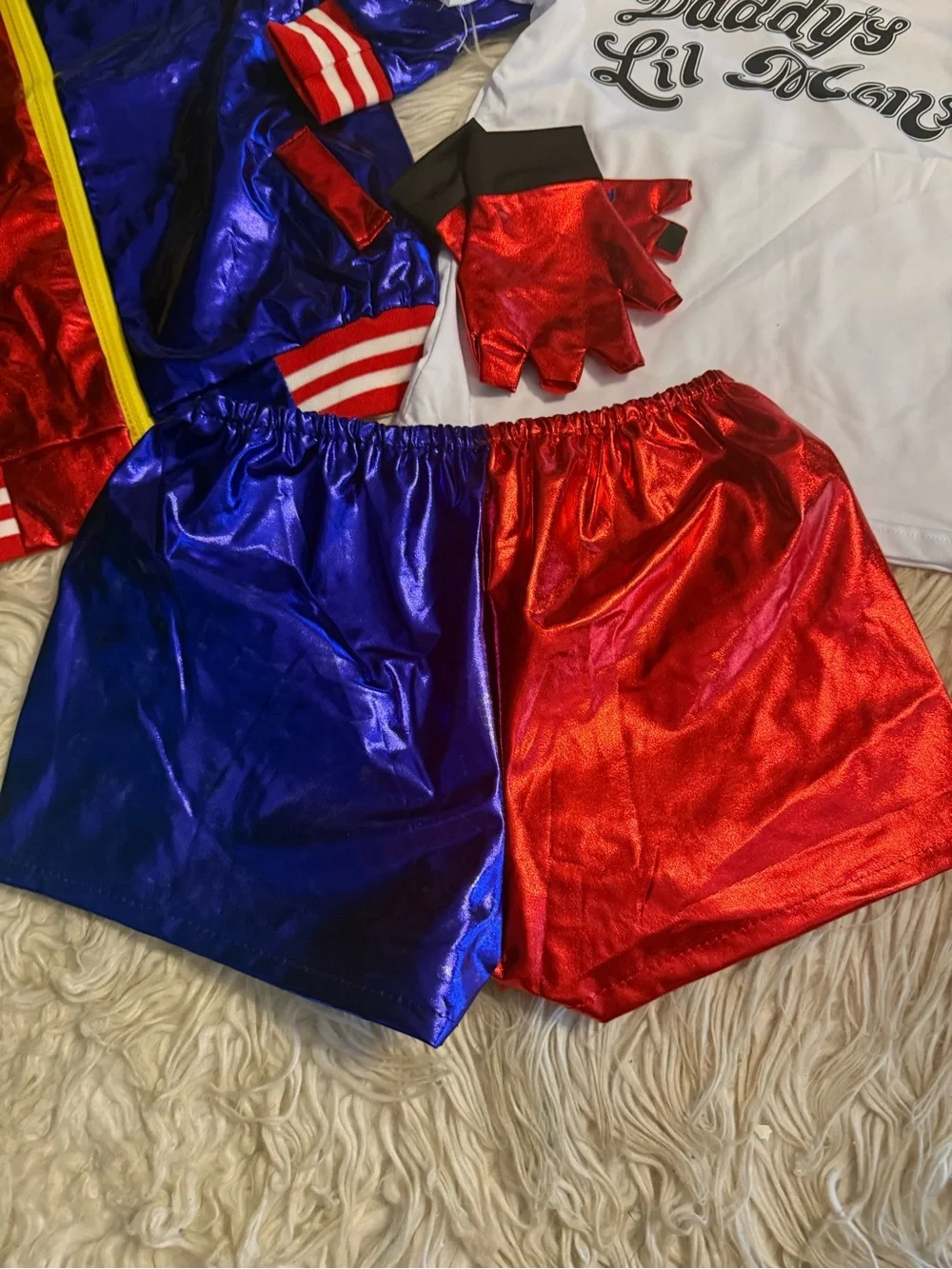 Girls Harley Quinn costume (E6)